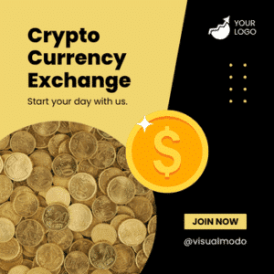 cryptocurrency WordPress theme Visualmodo blog sidebar banner