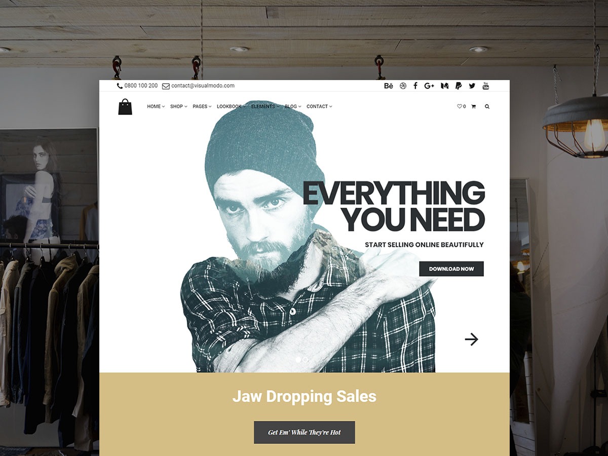 Seller eCommerce WordPress Theme - Creative Solution For Online Stores